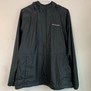 Columbia Black Long Sleeve Windbreaker Jacket